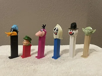 Vintage PEZ Dispensers - Lot Of 6 - Fun Characters • $47.50