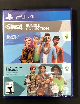 $77.29 • Buy The Sims 4 Bundle Pack [ + Eco Lifestyle Expansion ] (PS4) NEW