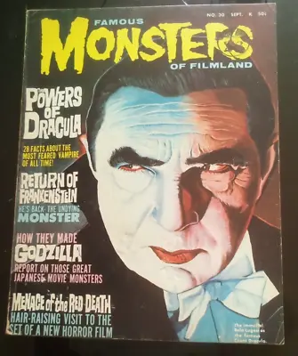 Famous Monsters Of Filmland No.30 • £30