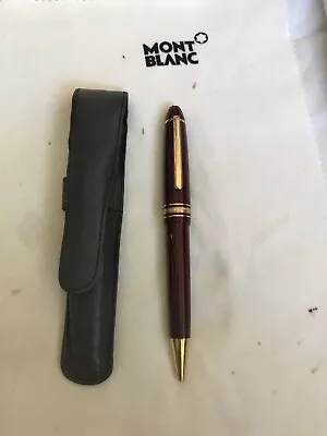 Montblanc LeGrand Bordeaux 161 Ballpoint Pen-VG Condition • $679