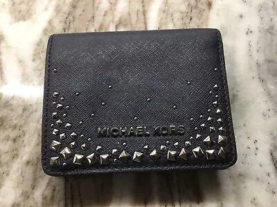 Michael Kors NWOT Faux Leather Women’s Navy Blue Wallet • $7.80