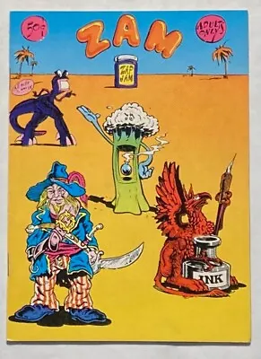 Zam-Zap Jam #1 Underground Comix 1974 Print Mint Crumb Rick Griffin S. Clay • $12.99