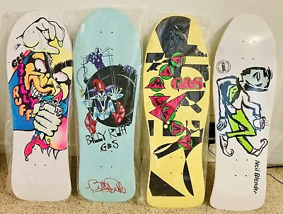 G&S Billy Ruff Neil Blender Jim Gray Skateboard Lot Puppet Bomb Coffee Break • $999