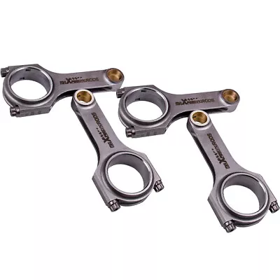 H-Beam Forged 4340 EN24 Connecting Rods+ARP Bolts For MAZDA 2.0L FS FS-DE • $401.26