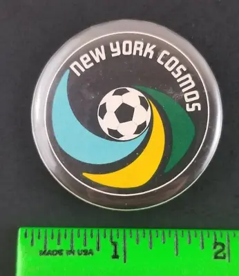 Vintage 1970's New York Cosmos Soccer Pinback Pin • $14.95