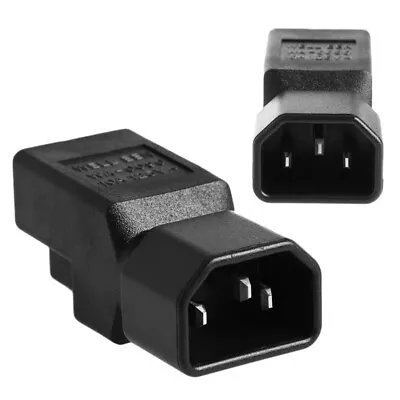 🍁C14 To Nema 5-15R PDU PSU USP Power Adapter IEC Male To US Female Plug Convert • $12.13