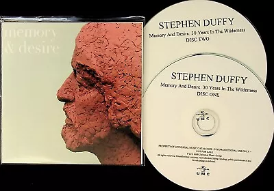 Stephen Duffy & The Lilac Time- Memory & Desire 30 Years PROMO 2-CD Best Of 2009 • £11.99