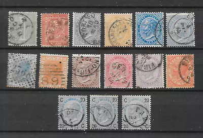 ITALY - 1863/1877 Victor Emmanuel II Definitives - Complete With L2 - VFU • $2.71