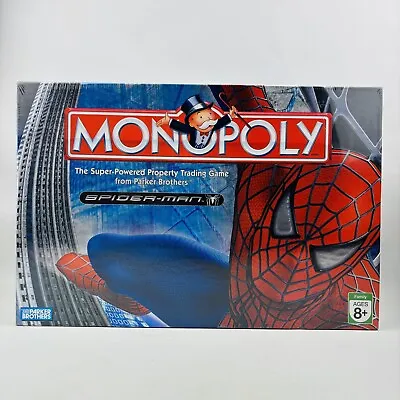 Monopoly Spider-Man Board Game Parker Brothers 2006 Hasbro • $29.99