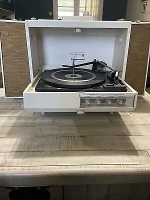 RARE Vintage Full Dimension Stereophonic Portable Turntable By Magnavox • $205