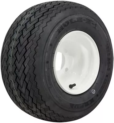 Set Of 4 GTW 8  Golf Cart Steel Wheel On 18x8.5-8 Kenda Hole-N-1 Street Tires • $206.99