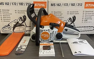 🧡New STIHL MS162 30.1cc 12  30cm Petrol Chainsaw Keyring Ms170 Ms171 Ms181 🧡 • £229.99