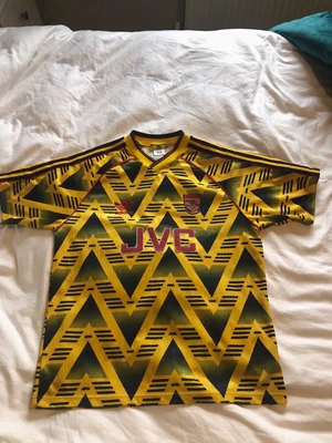 £100 • Buy Arsenal Away Shirt 1991-1993 Adidas Bruised Banana Rare Football Original Medium