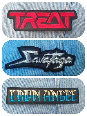 Savatage Iron Angel Treat Embroidered Patch Heavy Metal Motorhead Saxon Manowar • $6