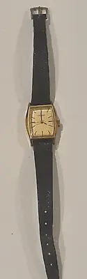 Citizen - Vintage Ladies Watch - Black Leather Band - FAST POST • $39.90