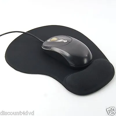 £3.99 • Buy Mouse Mat With Wrist Support Gel Rest Comfort Mice Pad Anti Non-slip Laptop PC