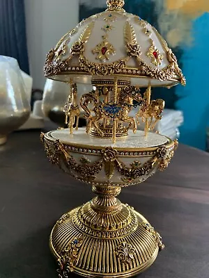 Franklin Mint House Of Faberge Carousel Egg • $895