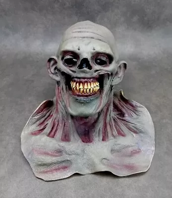 Adult Latex Walking Dead Zombie Horror Mask Halloween Mask • £40