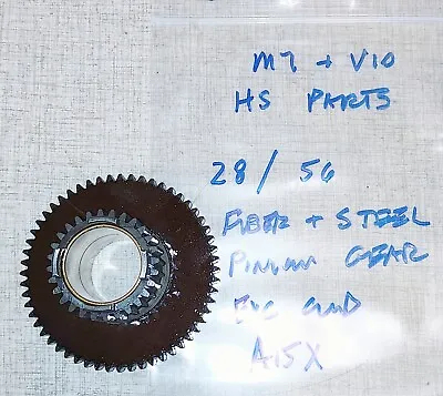 Emco Maximat 7 & V10 Lathe Headstock 28/56 Double Pinion Fiber & Steel Gear A15X • $179.10
