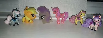 My Little Pony Figures X 6 Small Ponys Kids Toys  • £6