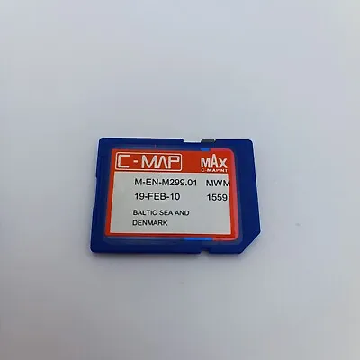 C-MAP MAX EN-M299 Denmark Sweden Norway Baltic Sea C-CARD Digital Charts SD Card • $236.55