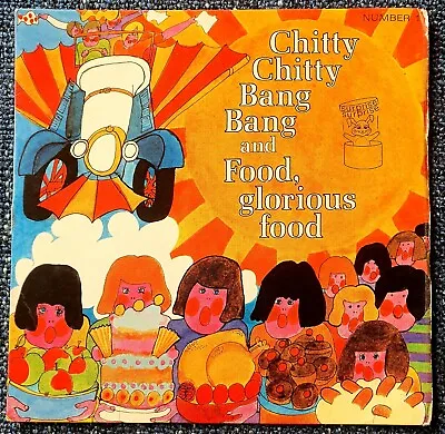 £1.50 • Buy Chitty Bang Food Glorious 7  Vinyl Ronnie Hilton Oliver Children Mfp No.1 1969