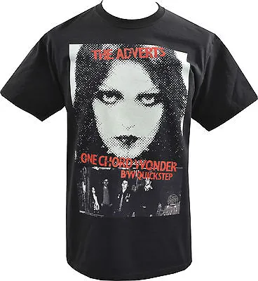 £16.50 • Buy Mens Black T-shirt The Adverts Gaye One Chord Wonder Female Punk Rock 1977 S-5xl