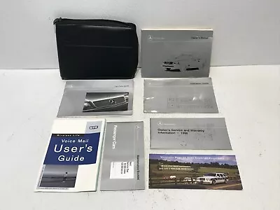 1996 Mercedes-Benz SL320 Owner's Manual Book Case Black GENUINE OEM • $65