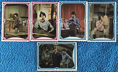 Vintage 1967 Donruss  The Monkees  Trading Cards Lot Of 5 Cards Ex Condition • $5