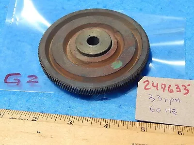 Seeburg LPC1 LPC480 APFEA1 PFEA1U SS160 Mechanism Gear #249633 - 33 Rpm • $20