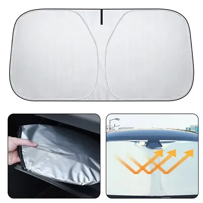 Foldable Sun Shade Car Windshield Sunshade Visor High Quality UV Shield Cover • $16.10