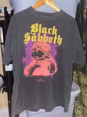 Vintage 90s Black Sabbath Born Again Gift Tee For Men Women • $21.85