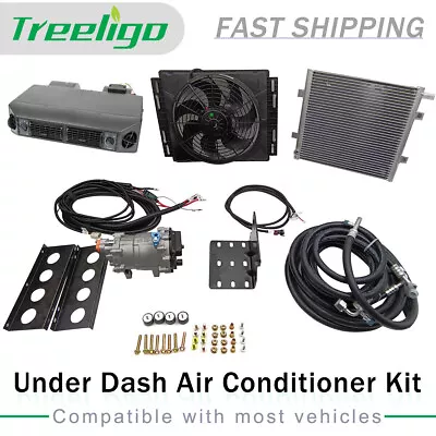 Air Conditioner System Kit Electric Compressor Heat&Cool Evaporator Fit Auto Car • $1249.99