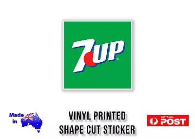 7UP 7up Sticker Pepsi Drink Vinyl Print Reproduction - Free Post! • $5.50