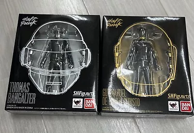 Daft Punk Thomas Bangalter Guy Manuel Figure S.H.Figuarts Bandai Set Of 2 New • $443.46