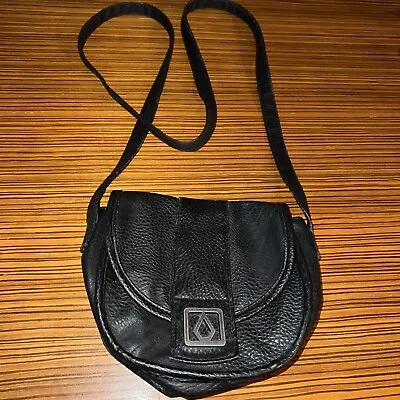Volcom Purse Handbag Stone Candy Cross Body Bag Black Skate • $16