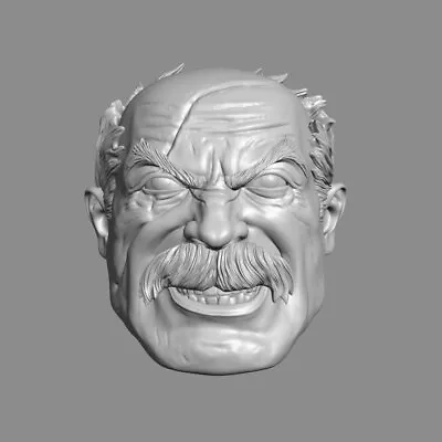$25 • Buy Conquest V3 Smile Invincible Villain Custom Head For 4  6  7  12  Action Figures