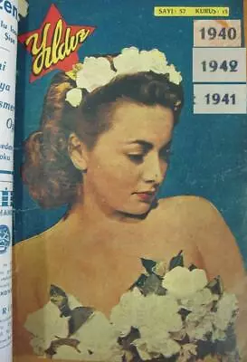 £169.22 • Buy 1940s TURKISH VILDIZ LOT OF 10 HOLLYWOOD STARS FILM MAGAZINES V.RARE