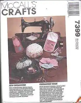 7399 UNCUT Vintage McCalls Pattern Sewing Accessories Pin Cushion Case OOP SEW  • $4.89