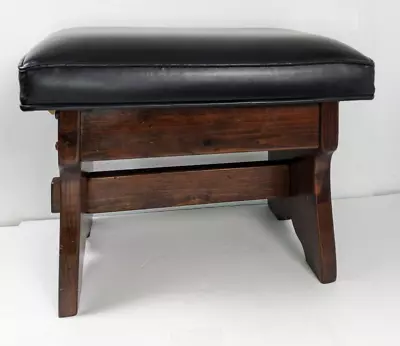 Vtg Ethan Allen Old Tavern Pine Footstool Ottoman Storage Bench Beautiful! • $249