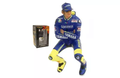 Minichamps Yamaha MotoGP 2005 Valentino Rossi Sitting Figurine - 1/12 Scale • £40