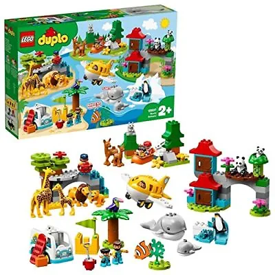 LEGO Duplo World Animals WORLD Tour 10907 Educational Toys Block Toys Girls Boys • $561.33
