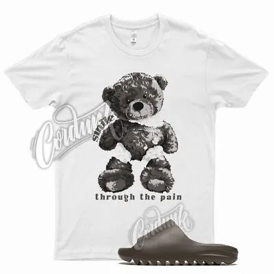 White SMILE T Shirt For Adidas YZ Slide Soot Brown 350 380 450 500 700 • $29.99