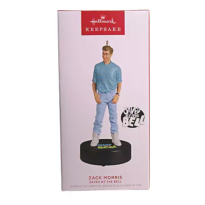 Hallmark Keepsake Magic Sound Saved By The Bell Zack Morris Ornament 2022 • $9.99