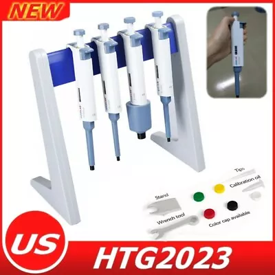 0.1-1000μl Single Channel Adjustable Lab Micropipette Pipettors Pipette Pipetman • $30.07