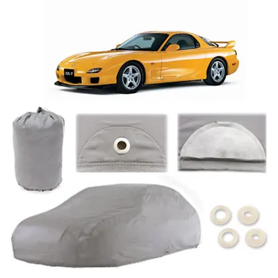 Mazda RX-7 6 Layer Car Cover Fitted In Out Door Water Proof Rain Snow Sun Dust • $55.95