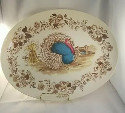 Vintage Melmac Royal Nottingham Large 16  Oval Turkey Serving Platter (S2) • $14.99