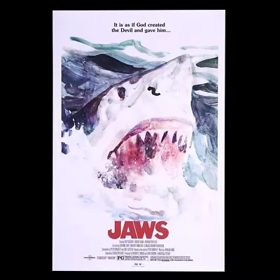 Mondo Bottleneck Gallery JAWS Movie Art Print Poster Limited VARIANT - Sold Out • $85