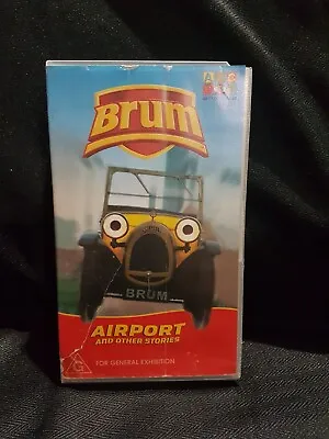 Brum Airport And Other Stories VHS Video 2002 ABC For Kids TESTED Play Perfect  • $15