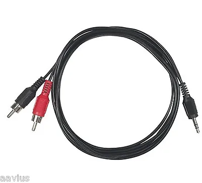 Philips Headphone Stereo Audio RCA Y Cable For MP3 IPod IPhone 6 5 Galaxy S6 S5 • $7.93